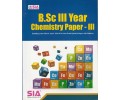 B.Sc. III Year Chemistry Paper - III Osmania University